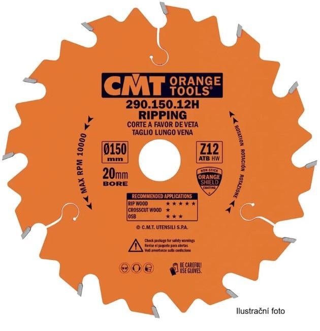 CMT kotouč 160x2,6x20 z12 LWZ C290.160.12H
