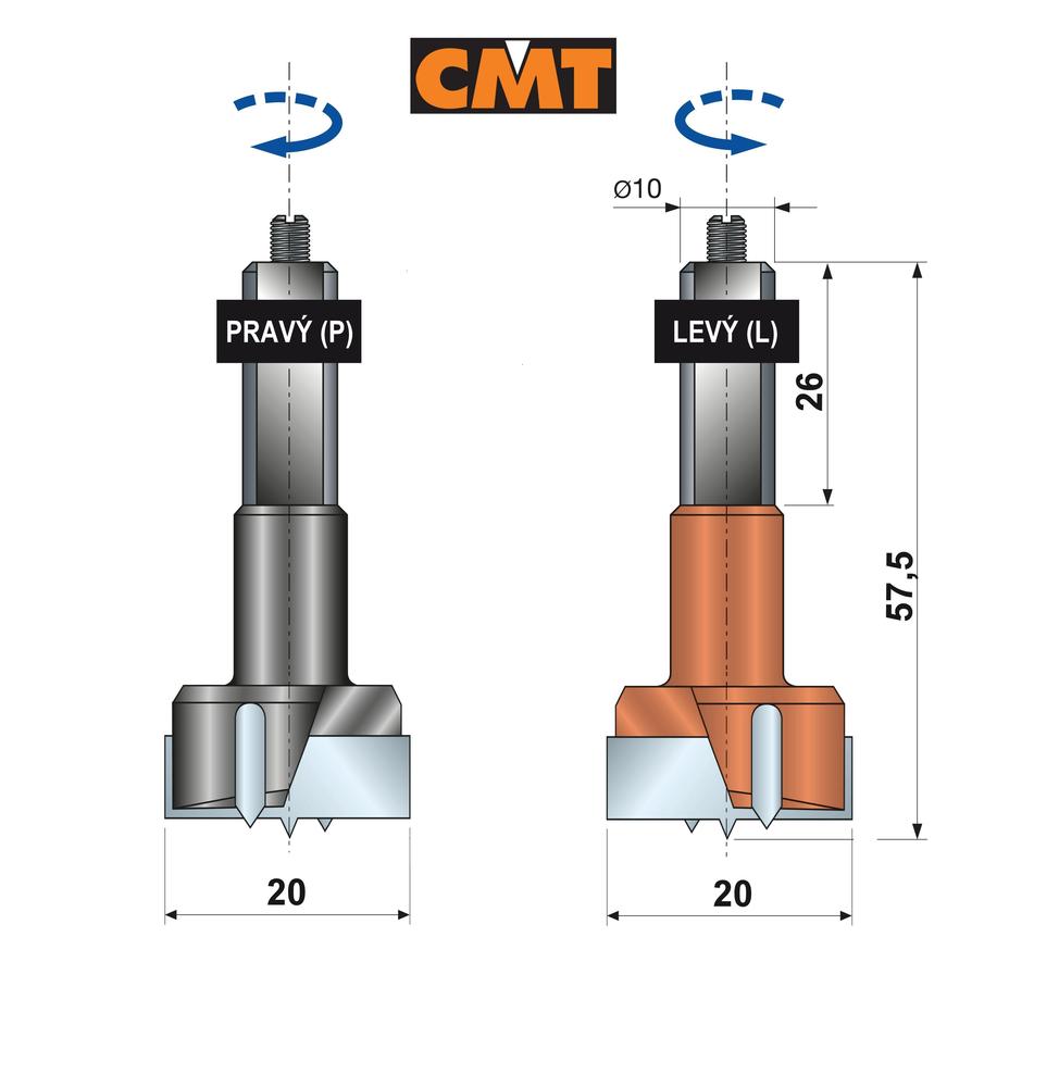 CMT Sukovník 20x57,5 S10x26