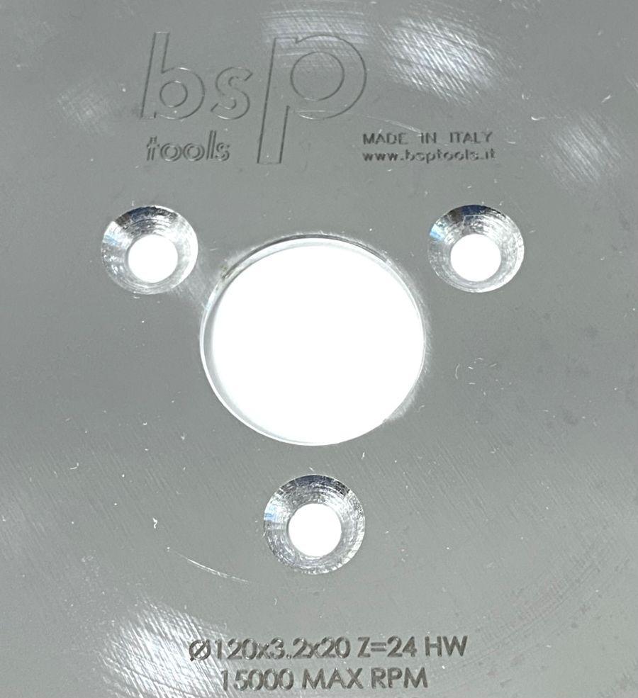 BSP Pilový kotouč drážkovací 120x3,2x20+3 L 24FZ