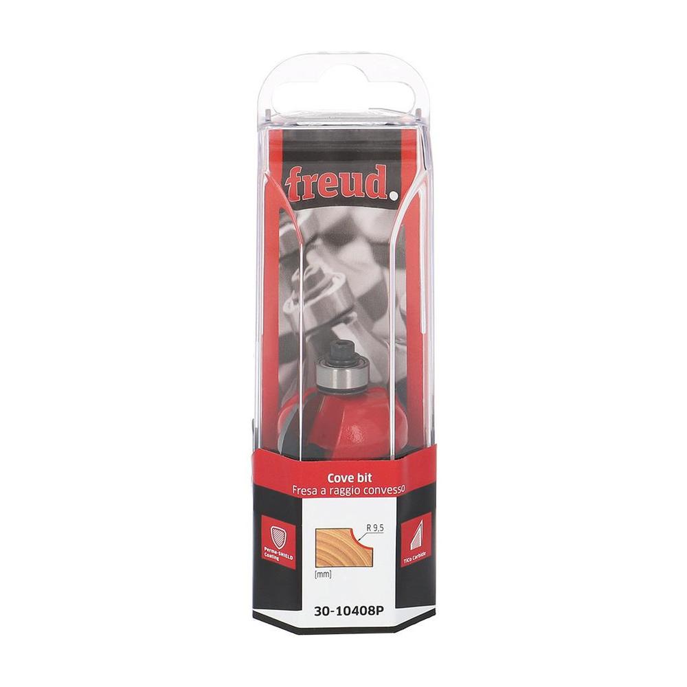 FREUD stopková fréza zaoblovací vypouklá s ložiskem R9,5 31,75x12,7x55,2 s=8 30-10408P
