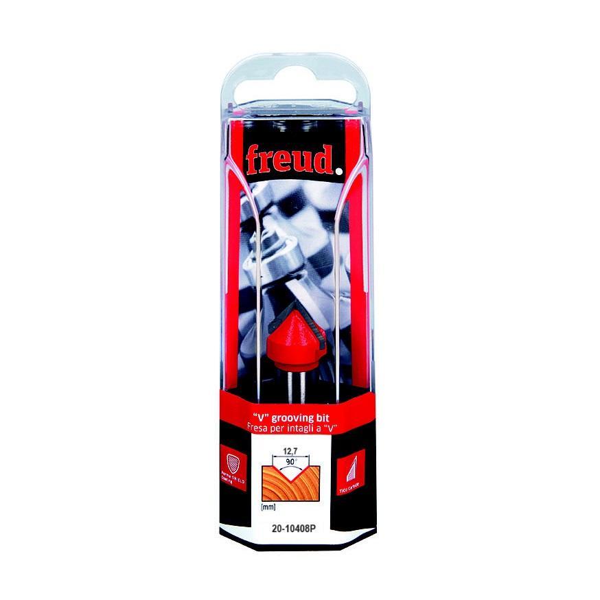FREUD stopková fréza na V drážku 90° 12,7x10x44,4 s=8 20-10408P