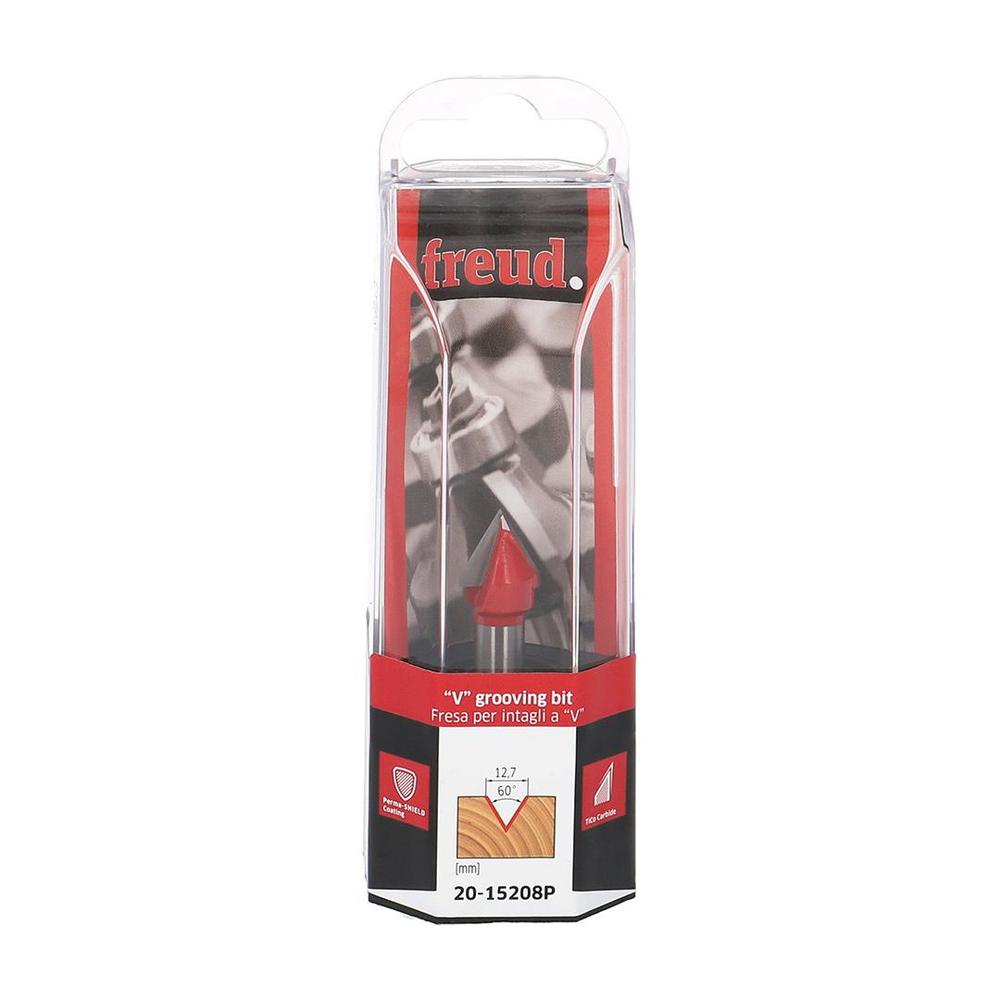 FREUD stopková fréza na V drážku 60° 12,7x12,7x50,8 s=8 20-15208P