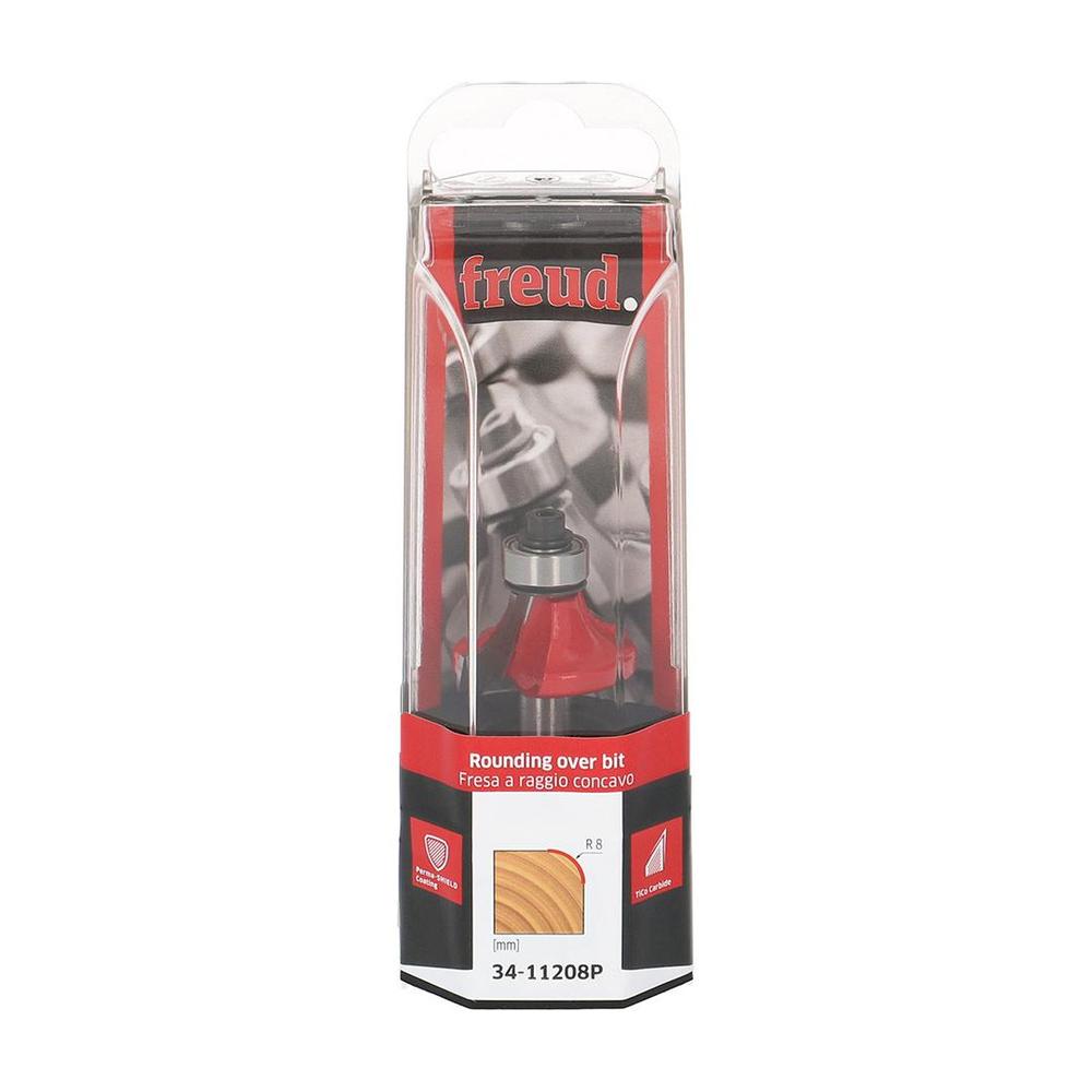 FREUD stopková fréza zaoblovací s ložiskem R7,94 28,58x12,7x55,2 s=8 34-11208P