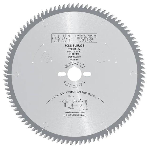 CMT Pilový kotouč 300x3,2/2,5x30 84TFZ CORIAN C223.084.12M