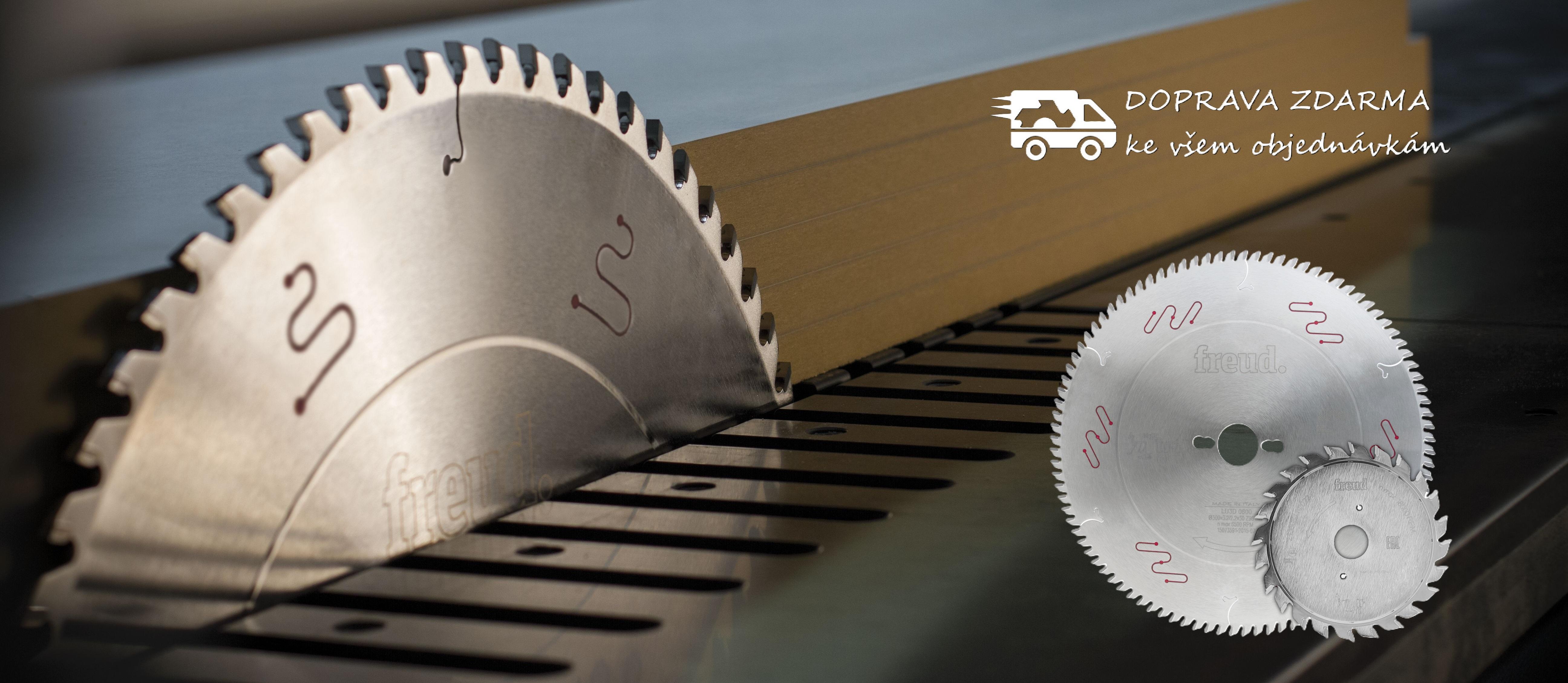 Sada kotoučů na lamino FREUD za skvělou cenu !